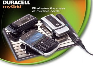 Duracell Smart Power Products uses wireless charging pad