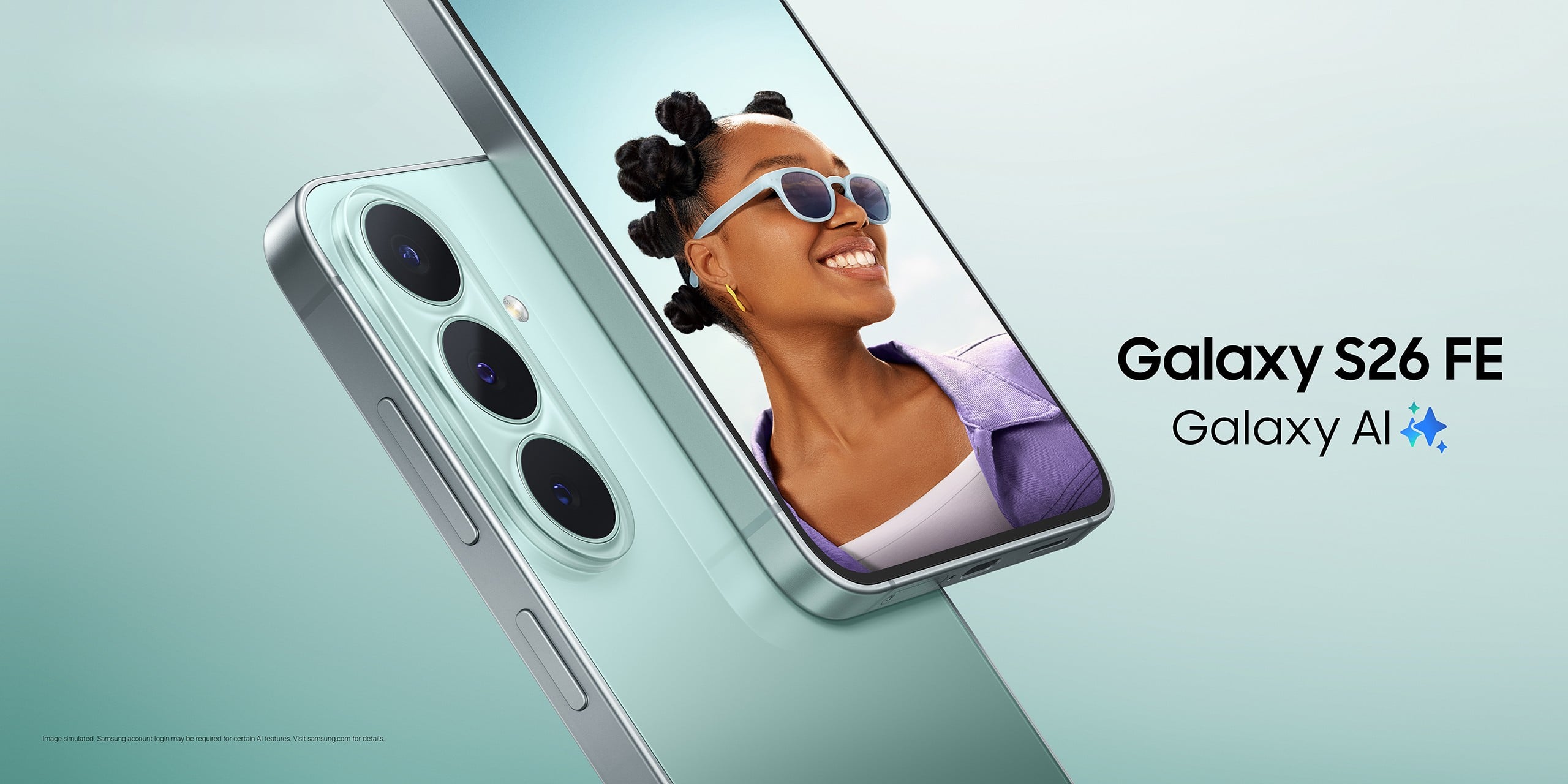 Samsung Galaxy S26 FE official product image