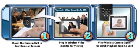 WiSpy EX30 Wireless Camera and Monitor