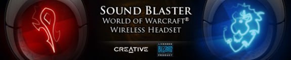 Creative WOW headphones for World of Warcraft