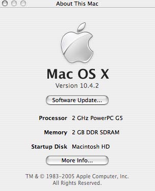 2GB iMac RAM Installed