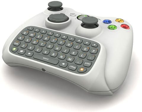 Xbox 360 QWERTY Keyboard Controller Attachment | Gear Live