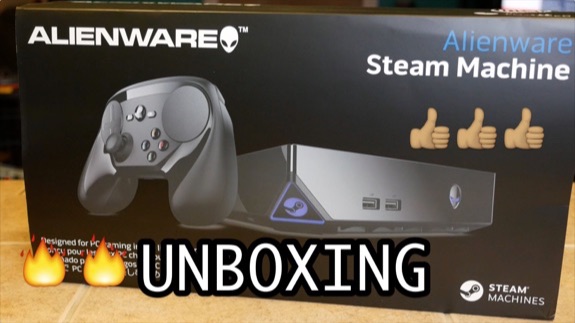 Alienware Steam Machine Unboxing