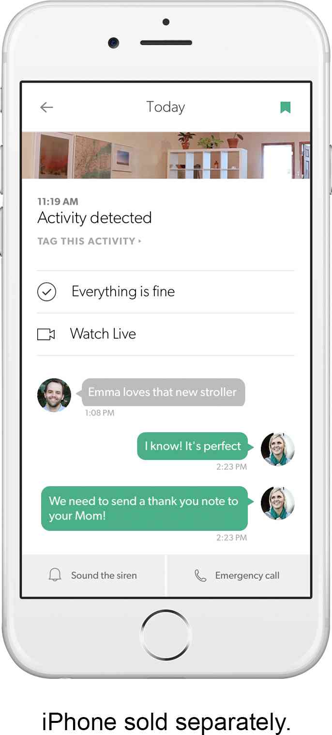 Canary Home Security app