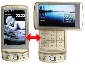 Swivel Screen Cell Phone