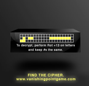 Vanishing Point Cipher Key 5