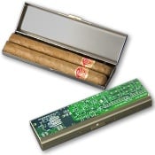 Circuit Board Cigar Case