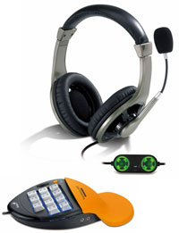 Genius Gamepad and Headset