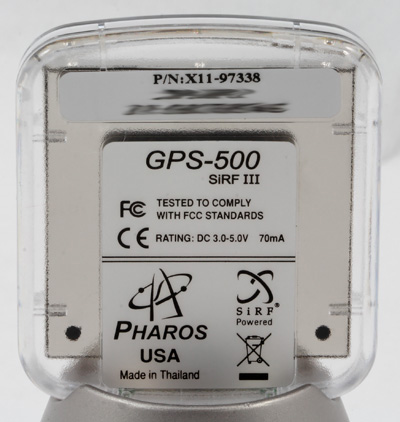 Microsoft GPS-500 Back
