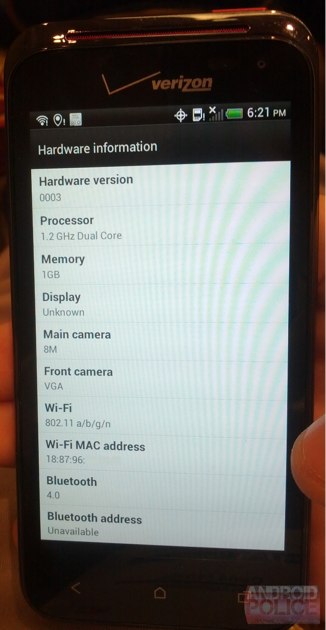 Leaked Photos of the HTC Incredible 4g