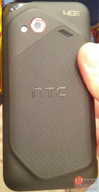 htc incredible 4g rear