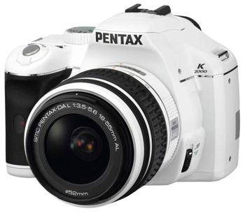 Pentax White Camera