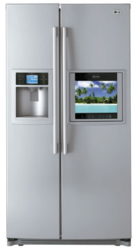 LGE HDTV Refrigerator