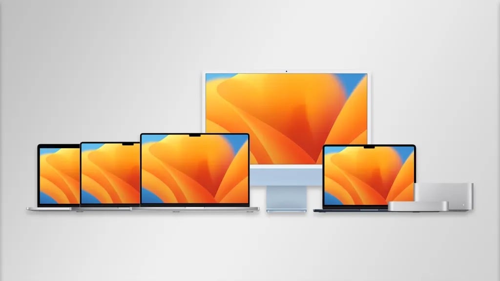 Apple Mac lineup