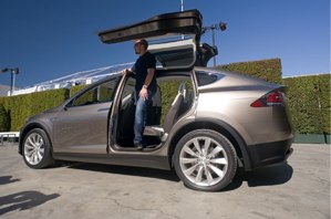 tesla model x falcon doors