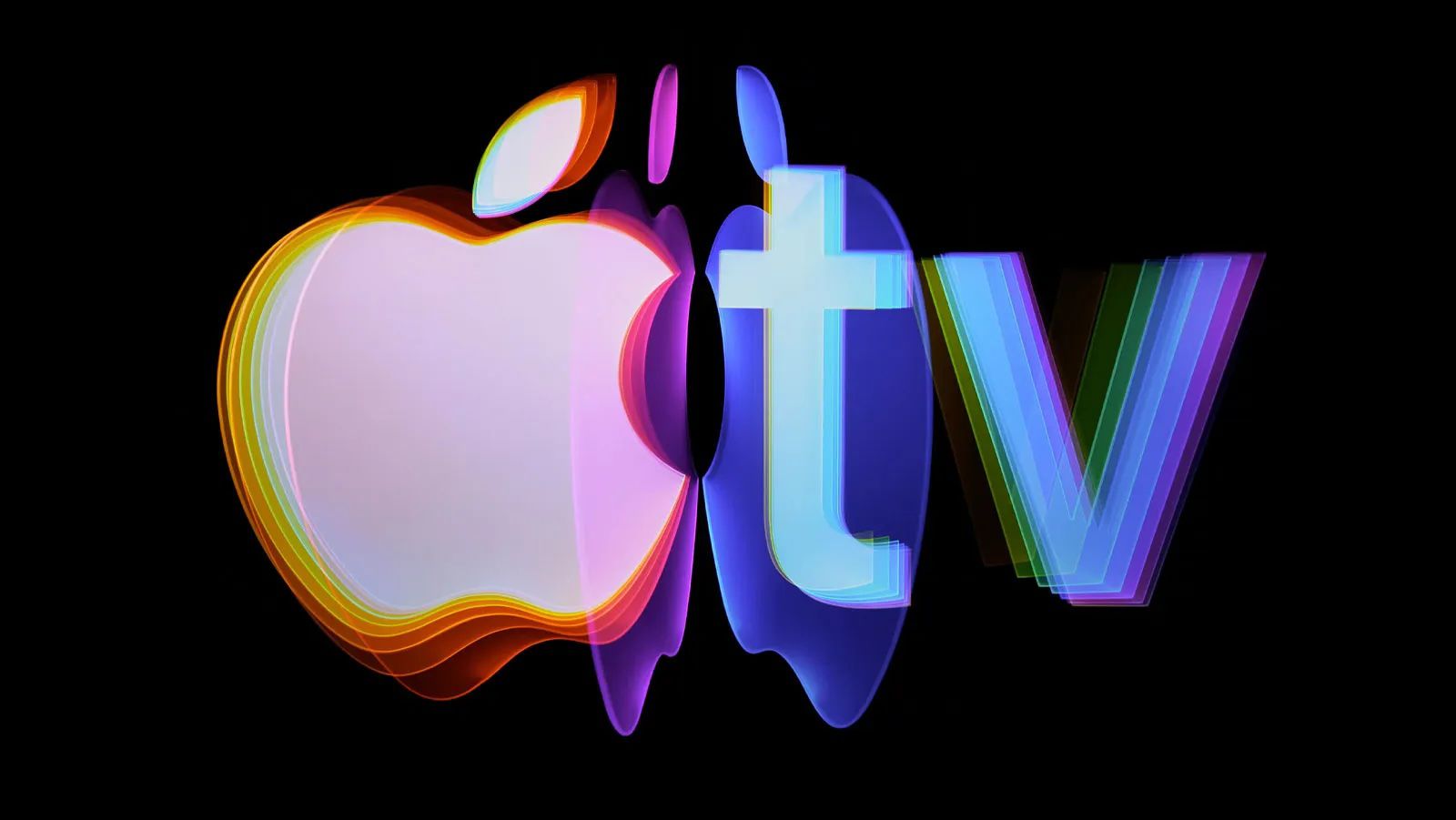 The Apple TV streaming service logo