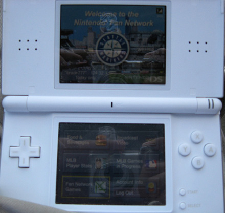Nintendo DS at Safeco