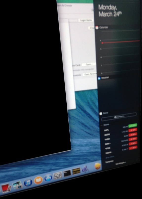 OS X 10.10 leak notification center