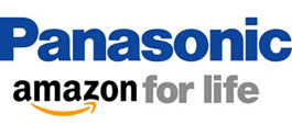 Panasonic/Amazon logo