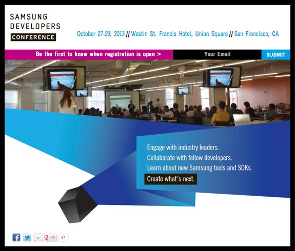 Samsung Dev Event