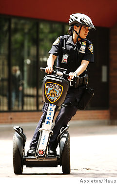 NYPD on Segway