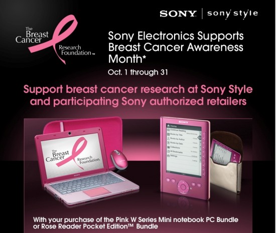 Sony Style Breast Cancer Awareness