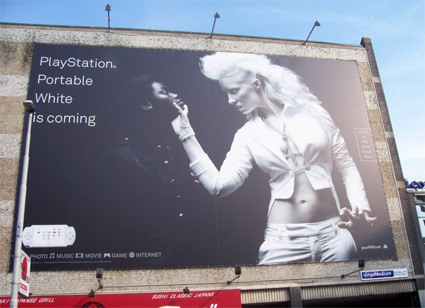 Sony PSP White Ad