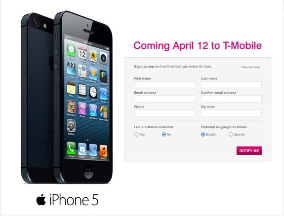 T-Mobile officially launches iPhone