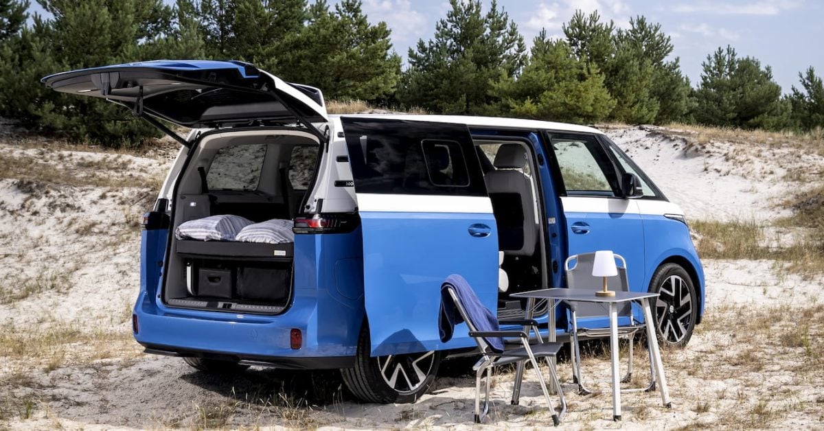 Volkswagen ID. California Cruise electric camper van based on the ID. Buzz