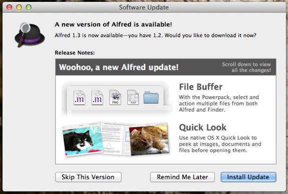 Alfred 1.3