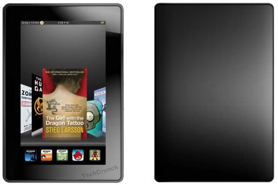 Kindle Fire mockup