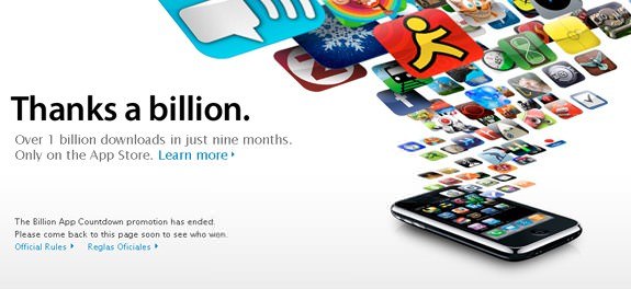 App Store Billion Downloads