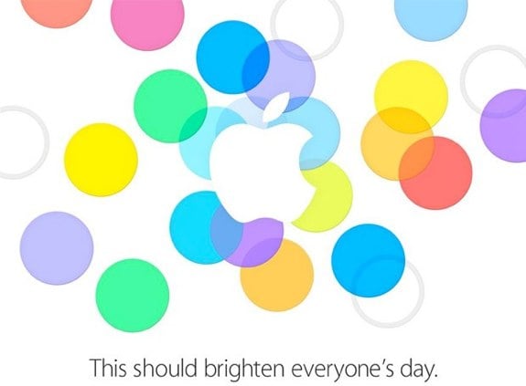 iPhone 5S 5C event invite