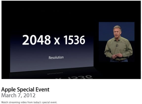 iPad 3 Event Video