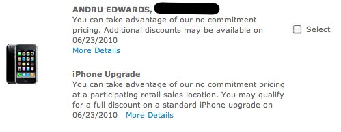 At&T iPhone Pro upgrade eligibility