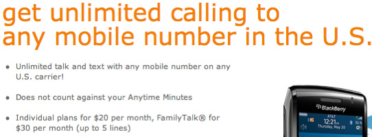 AT&T unlimited voice