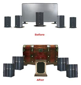 Audiovox Home Decor Speakers