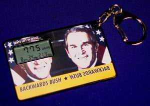 Bush Countdown Keychain