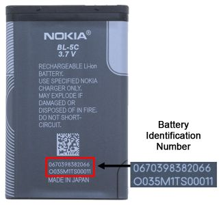 BL-5C battery