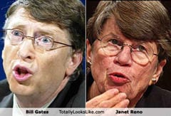 Bill Gates/Janet Reno