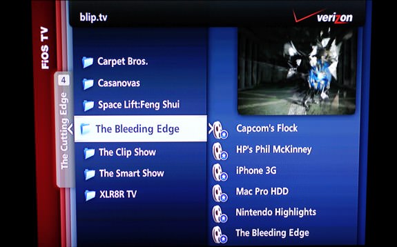 Bleeding Edge TV on FiOS