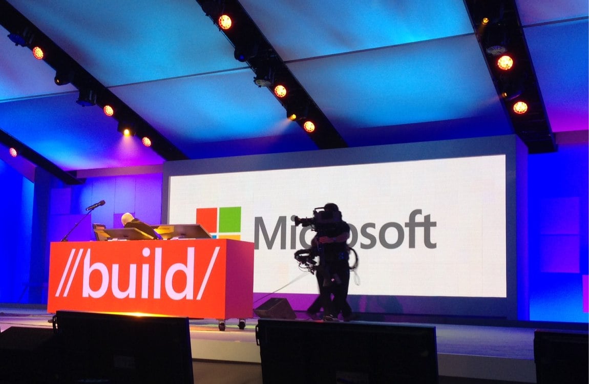 Build 2012 stage