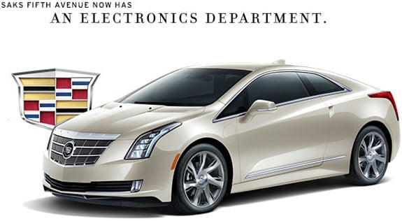 Cadillac ELR Saks Fifth Avenue