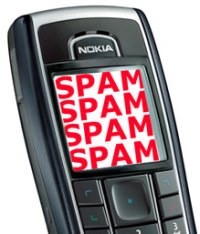 Cell Phone Spam Europe