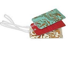 Circuit Board Luggage Tags