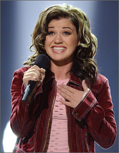 Kelly Clarkson on American Idol