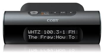 Coby HD Radio Receiver