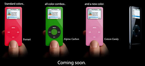 Colorware iPod nano