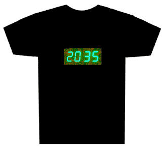Digital Clock T-Shirt