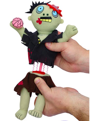 dismember me plush zombie